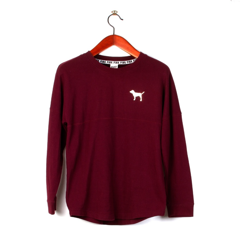 PINK “love pink” sequined sweatshirt 🔥🔥 - Picture 2 of 3